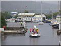 Entering Muirtown Basin