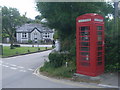 Telephone kiosk at Crantock