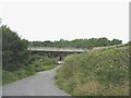 The A487 bridge over the Llanllyfni-Clynnog road