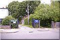 Entrance to Brackendale Tennis Club, London N21