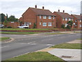 Hawthorn Drive, Chantry, at junction with Greenfinch Avenue