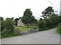 Bend in the road by Llanfawr