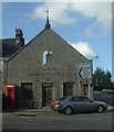 Facade of an old building at Bridge of Alford