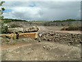 Quarry at the side of the A633 Stairfoot