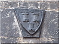 Town boundary stone, over archway in Forth Lane, NE1