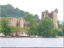 NH5328 : Urquhart castle from the South-east by Colin Smith