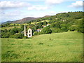 Surface remains of Tankerville Lead Mine