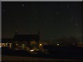NX9908 : Moorhouse Farm by night by Simon Chadwick