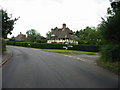 View along Maytham Road as it enters Rolvenden Layne