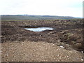 NH7123 : Peat Pool Beside Track by Sarah McGuire