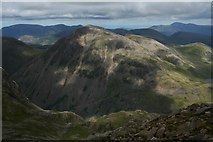 NY2110 : Great Gable in Partial Shadow by Steve Partridge