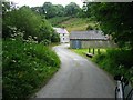 Footbridge at  Rhyd-afallen