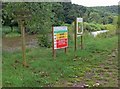 Signs at Trimpley Reservoir