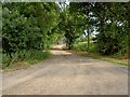 Track near the A614