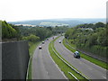 Carnon Downs by-pass on the A39