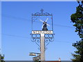 TM4469 : Westleton Village Sign by Geographer
