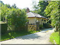 Lodge and entrance