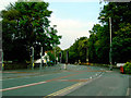 Wilmslow Road, Manchester - looking south