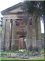 Portico, non-conformist chapel, London Road cemetery