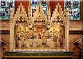 All Saints Church, Bracknell Road, Ascot, Berks - Reredos of the Last Supper