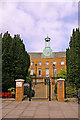 Entrance to Aldermen Court, London N11