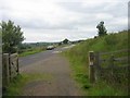 Sustrans Cycle Route72 meets the A689 at Halton-Lea-Gate