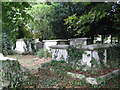 (Part of) the churchyard of St Mary The Virgin, Walthamstow