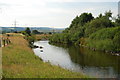 The Evan Water near its junction with the Annan at Threewaterfoot