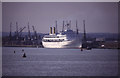 SU4011 : Southampton Western Docks by Chris Allen