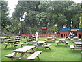 Picnic area at Paradise Park wildlife sanctuary