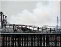 ST3161 : Smoky remains of the Grand Pier by Ms Dixon