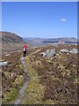 NN5174 : Path to Culra from Loch a' Bhealaich Bheithe by Ali Ogden