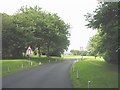 The driveway to the Pencraig campus