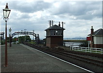 NT0081 : Bo'ness station by Thomas Nugent
