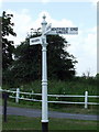 Finger signpost