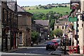 View down Delph Main Street