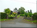 Entrance to the vicarage - summer 2008