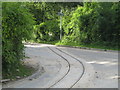 Railway line, Chilmark Quarries