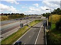 M62 near to M1 junction