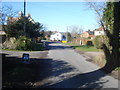 The Evendine Lane reaches Colwall Green