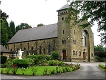 SE0623 : Sacred Heart & St Patrick's Catholic Church - Upper Bolton Brow by Betty Longbottom