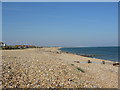 TQ6604 : Beach at Pevensey Bay, East Sussex by Oast House Archive