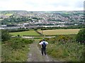 Climbing Hunshelf Bank