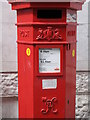 NZ2464 : (Replica) Penfold postbox, Stowell Street - royal cipher and crest by Mike Quinn
