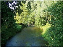 TM2885 : The River Waveney, Homersfield by Geoff Pick