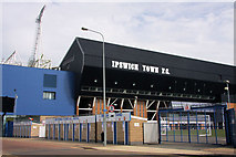 TM1544 : Britannia Stand, Ipswich Town Football Club by Bob Jones