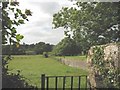 Footpath across fields to the A 4080