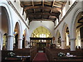 The nave of St Margaret