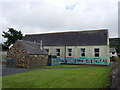 Ysgol Dinas from the back