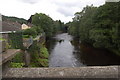 River Neath and A465 road bridge near Glyn-neath